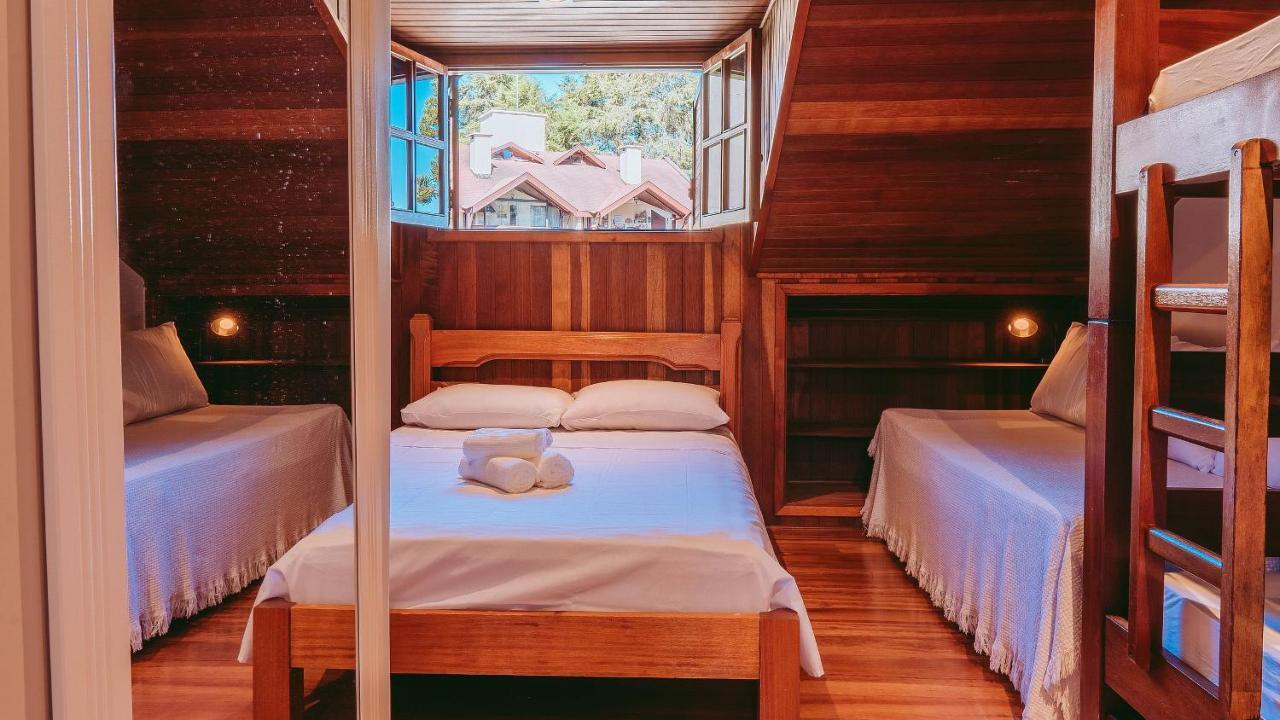 Duplex Com Lareira E Tv Smart Em Meio A Natureza * Campos do Jordão